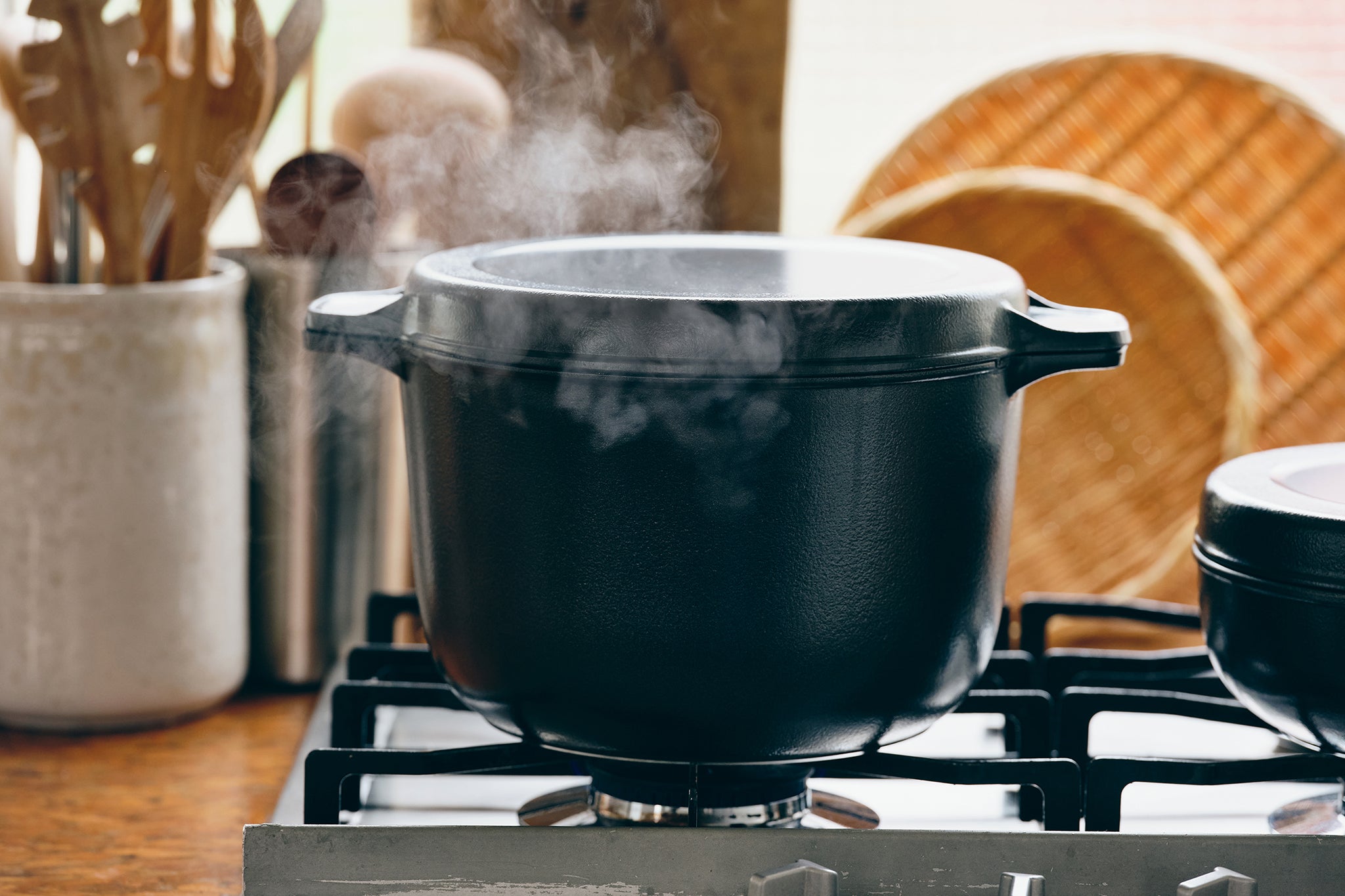 味わい鍋 両手特深22cm（4.6ℓ / 6合）